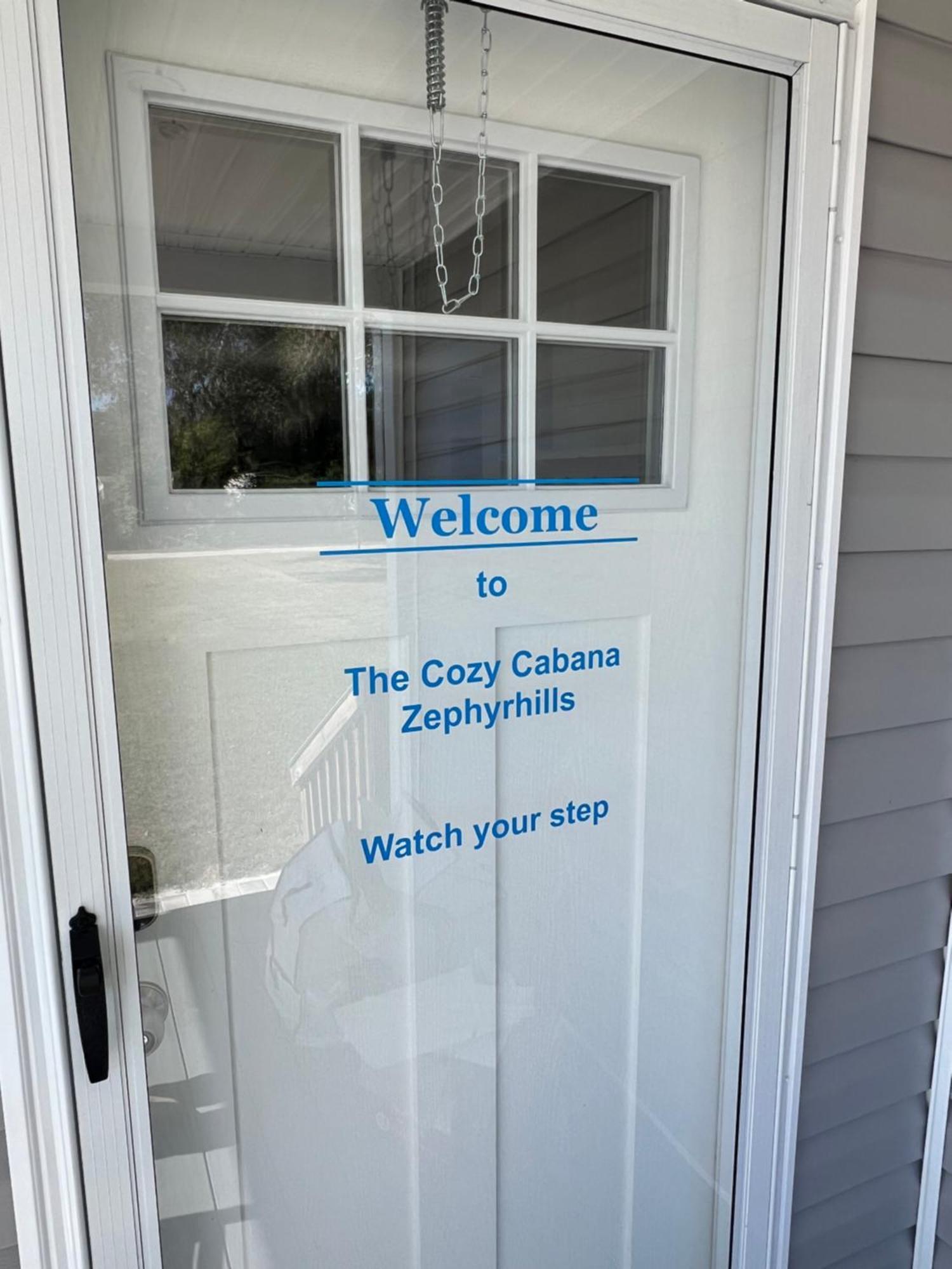 The Cozy Cabana Zephyrhills Exterior foto